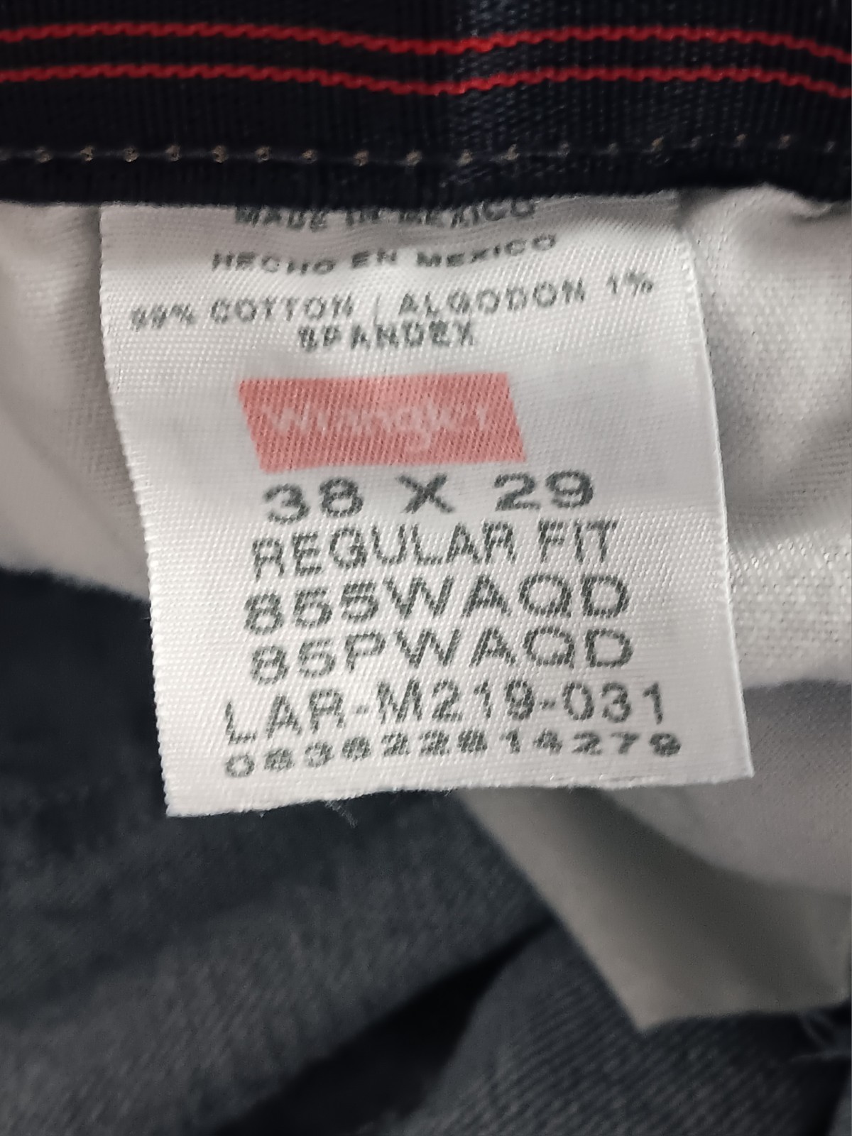 Wrangler Regular Fit Jeans Men's Size 38x29 Denim Pants thumbnail 9