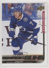 2018-19 Upper Deck Young Guns UD Exclusives 27/100 Mathieu Joseph #483 jg2