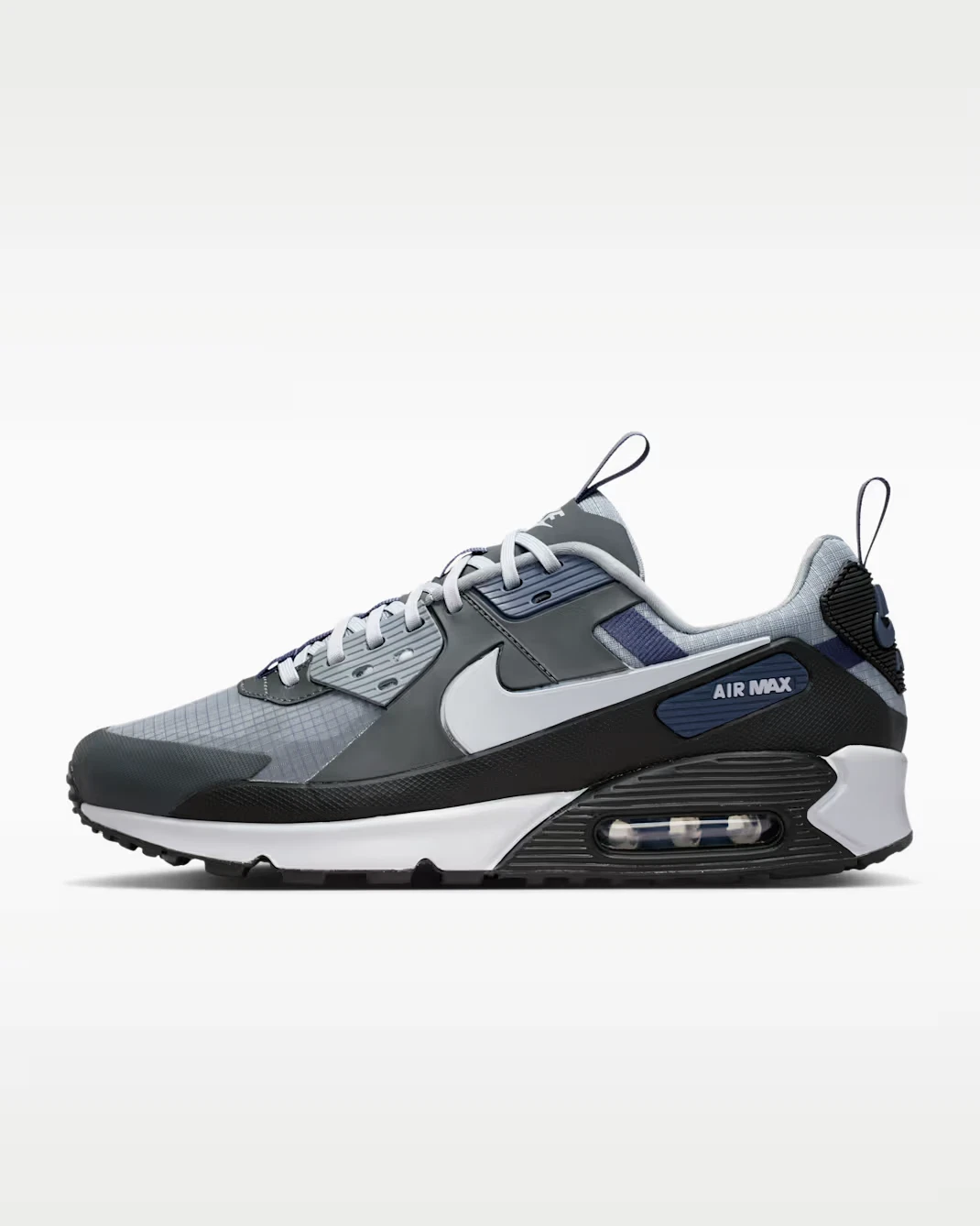 Nike Air Max 90 Men's Trainers in Anthracite/Cool Grey/Thunder Blue Shoes