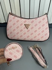 Borsa Guess Rosa, tracolla e portamonete incluso