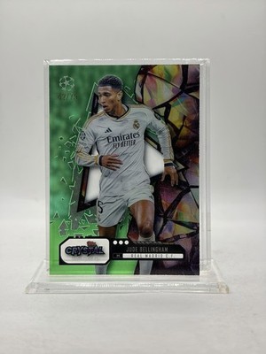 2026 Topps CRYSTAL Premium #5 JUDE BELLINGHAM (#'d / 75) Real Madrid