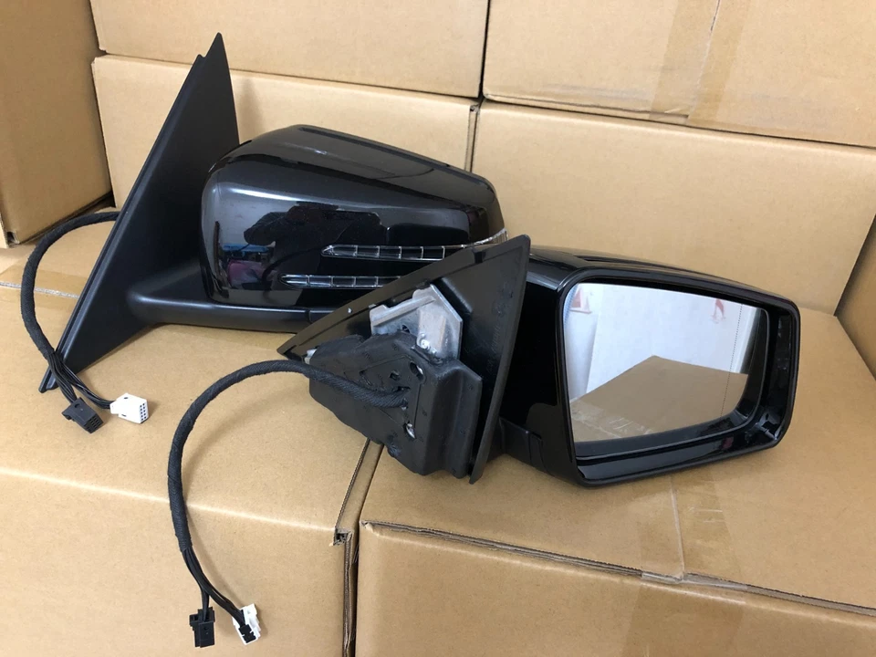 Juego de espejos retrovisores Facelift coche para Mercedes Benz W204 clase C C200 C180 C300 Foto 2 de 4