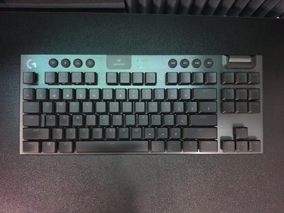 Logitech - G915 LIGHTSPEED TKL Wireless Mechanical GL Clicky Switch