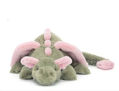 Malachy Dragon - RARE - NWT - Stunning Toys Medium Plush Toys 55cm