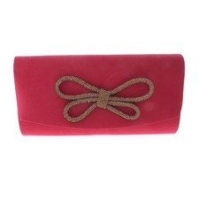 Fashion Front Folded Satin Fabric Clutch Evening Bag HSY112-FUS
