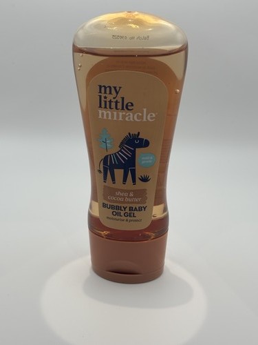 My Little Miracle Bubbly Baby Oil Gel Shea & Cocoa Butter 200ml Vegan