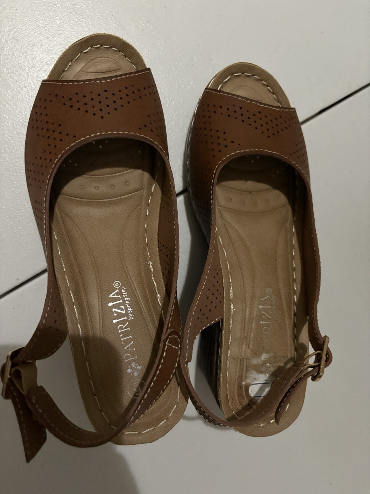 Brown Patricia Heels Size 6 – Stylish & Comfortable-image