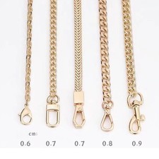 Detachable Purse Chain Strap Crossbody Chain Shoulder Bag Strap DIY Purse Chain