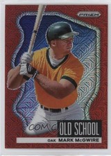 2022 Panini Prizm Old School Red Mojo Prizm 148/149 Mark McGwire #OS-7 04br