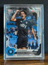 Archie Goodwin RC 1st Goal Charlotte FC 2026 MLS Topps NOW Card 17 🔥 IN HAND 🔥