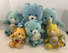 Lot of Play Along Care Bear Plush 2000's READ