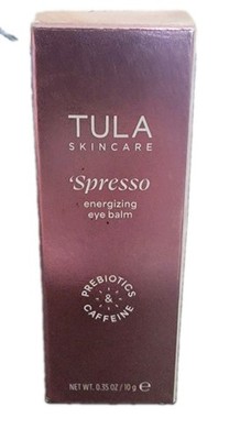 TULA SKINCARE 'SPRESSO ENERGIZING EYE BALM ''PINK'' FL SZ NEW IN BOX!
