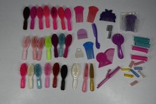 Vintage Barbie Comb Brush Lot Mattel Hair Accessory 50 PCS Curlers Picks
