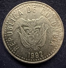 Colombia 1992 100 Pesos • KM#285