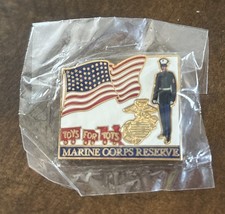 NEW Marine Corps Reserve Toys For Tots Lapel Pin