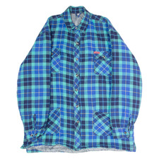 CHALET Herren Holzfällerjacke blau Flanell kariert 2XL