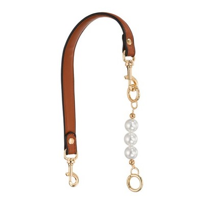 20'' PU Light Gold Brown Pearl Strap for [Brand]