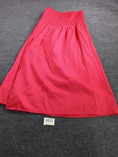 women's red dress small