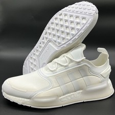 adidas gazelle silver green womens Shop White Mens adidas NMD R1 Lace Up Sneakers – Shoebacca main image 1