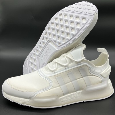 GX9586 Adidas Originals NMD R1 V3 Boost Triple Cloud White Sneakers Mens Size 13
