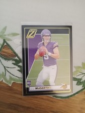 2024 Panini Zenith Football No. 135 JJ McCarthy Rookie RC Minnesota Vikings 