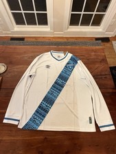 Umbro Men's Guatemala 2023/24 Home Long Sleeve Jersey