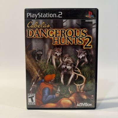 Cabela's Dangerous Hunts 2 Sony PlayStation PS2 Hunting Action Video Game