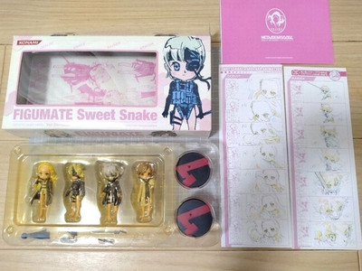 KONAMI FIGUMATE Sweet Snake 4体完備セット Trading figure フィギュメイト Sweet Snake 4-Body Set 「 METAL GEAR