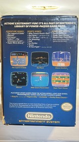 NES Power Set- Complete in Box- Orange Zapper- Console has new 72-Pin Connector