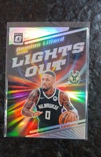 2023-24 Panini Donruss Optic - Lights Out Damian Lillard #1 Holo Prizm