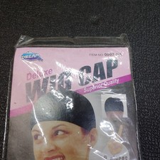 2-pak Dream World Deluxe Wig Cap 0097NA Color Black