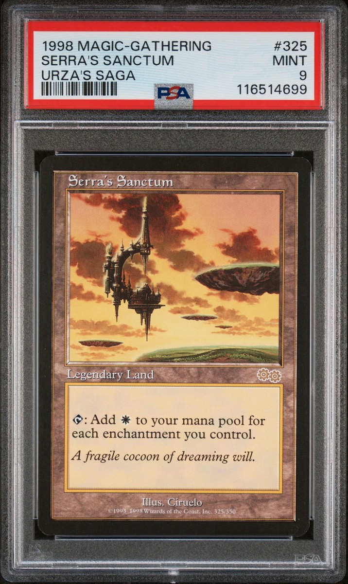 Serra's Sanctum (USG：英) Serra's Sanctum Urza's Saga Regular for sale online | eBay