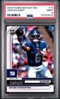 2025 PANINI INSTANT NFL #13 JAXSON DART ROOKIE RC PSA 9