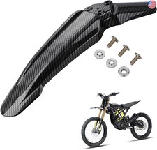 CHANGCHENG Electric Dirt Bike Front Fender for Surron 79Bike,Carbon Fiber