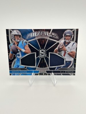 2024 Panini Spectra - Rivals C.J. Stroud, Bryce Young #RVL-BYCJS Hyper Prizm /75