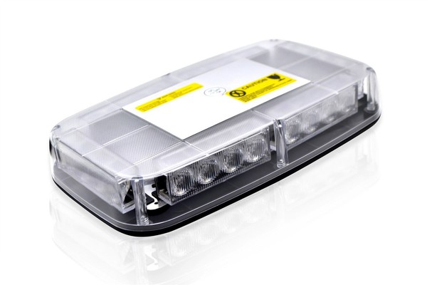Bragan™ Amber LED Blink Warnleuchte Lichtleiste 270Mm Klarlinse 12V 24V-image