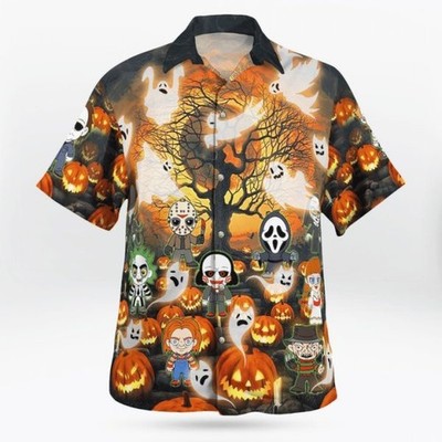 Another Day Another Slay Halloween Killer Hawaiian Shirt