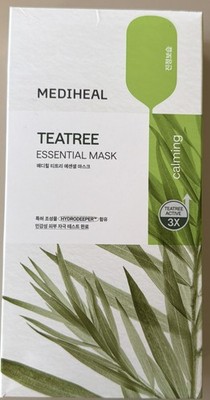 Mediheal Tea Tree Essential Face Mask 10 Sheets, Korean Face Mask, US Seller