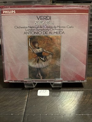 Verdi Ballet Music CD Antonio De Almeida 1988 Philips West Germany R17