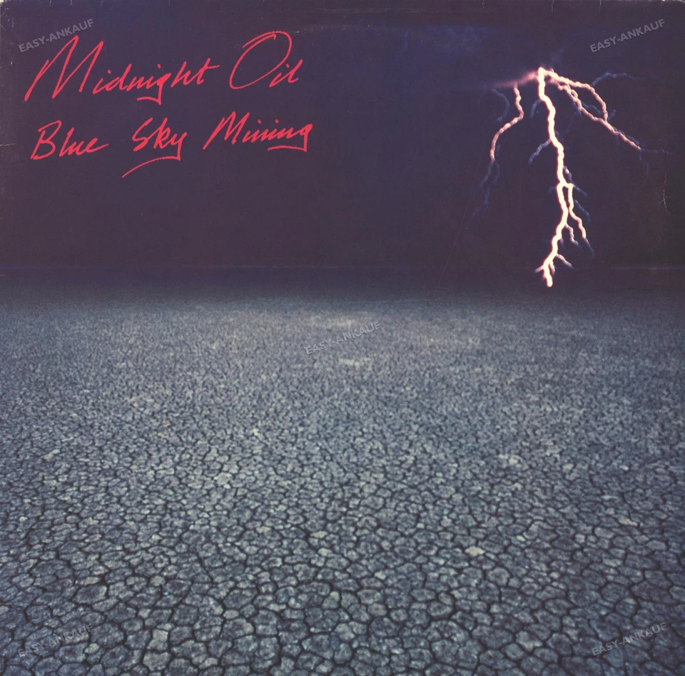 Midnight Oil - Blue Sky Mining LP 1990 + Insert (VG) Czechoslovakia .. - Photo 1/1