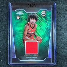 2024-25 Topps Chrome NBL IZAN ALMANSA Rookie Jersey Relic Refractor #IA (K)