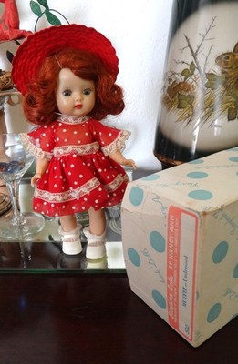 NASB Nancy Ann Storybook MUFFIE Redhead SLW Walker Doll in Tagged + Box B (2745)