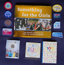 2009 -Girl Guide Book + More - Official Guide to the First 100 Years - 50p Coin