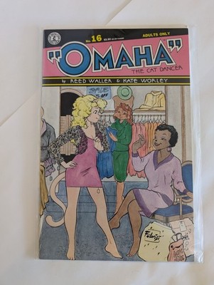 OMAHA THE CAT DANCER #16 1991 Kitchen Sink Press Comic