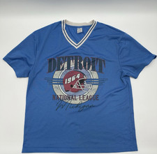 Men’s Detroit Michigan National League 1964' Mesh Football Jersey Size Large