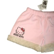 Vintage Hello Kitty Y2K Shorts - Cute Strawberry Design