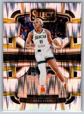 2024 Select WNBA Dana Evans Silver Flash #73 Chicago Sky
