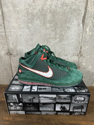 Size 15 - Nike Florida A&M University x LeBron 7 Retro Rattlers - Gorge Green