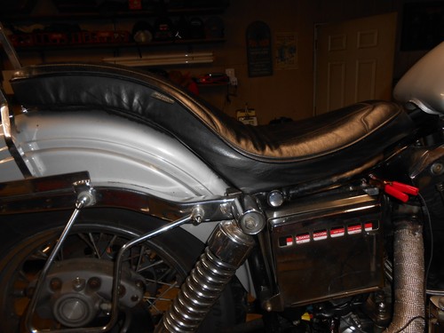 Harley Shovelhead Drag Specialties Seat Custom