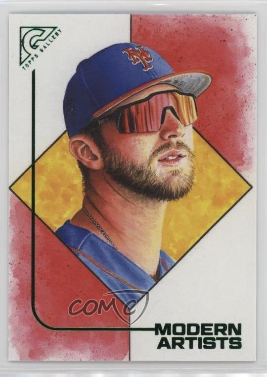 2021 Topps Gallery Modern Artists Green 217/250 Pete Alonso #MA-15 1d96